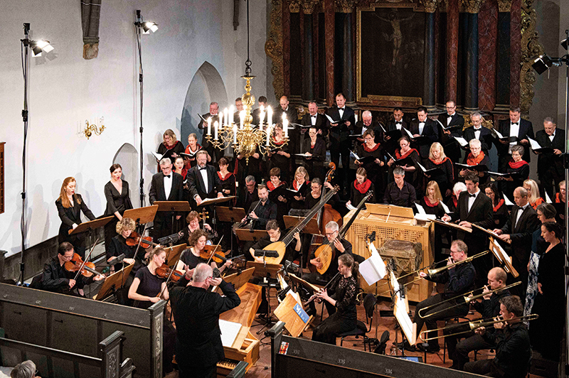 Kammerchor der Singakademie Cottbus, Bach Consort Cottbus, Dirigent Christian Möbius (Foto: Marlies Kross)